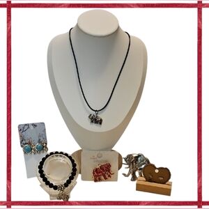 Elephant Lover's Jewelry Bundle